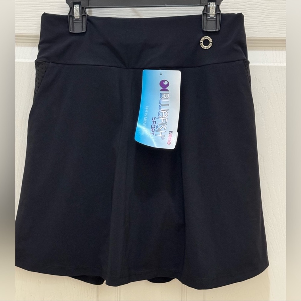 NWT Bluefish Black Sport Skort